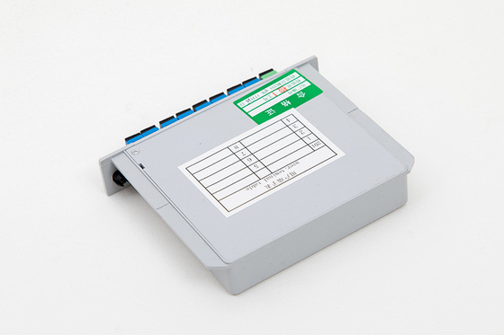 Type de fibre G657A 1x8 SC APC PLC Cassette Splitter à fibre optique pour la transmission de signaux