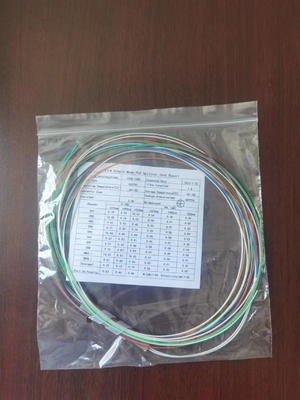 FTTX ODB NAP FTTH 2*8 Tuyaux en acier séparateur PLC sans connecteur Fils de haute résistance