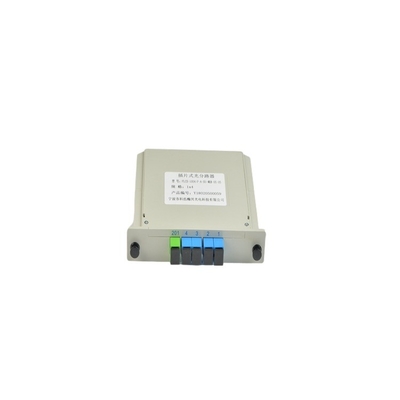 G657A Splitter optique PLC de type fibre 1x16 cassette avec une perte d'insertion ≤ 10,7 dB