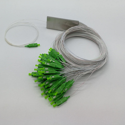 1x2 1x8 2x8 1x24 1x32 1x48 1x64 Mini séparateur optique Sc Apc Connecteur PLC Fibre Splitter