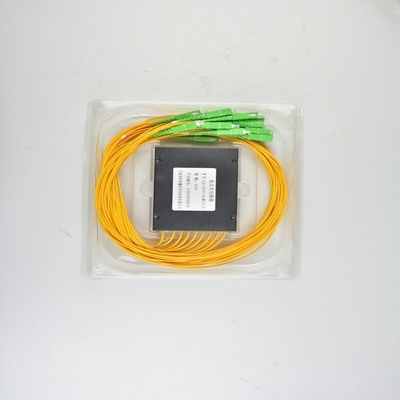 Réseau PLC Splitter SC/APC Boîte ABS Splitter à fibre optique mono-mode SC/UPC PCL