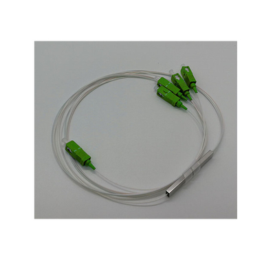 Télécommunication PLC Splitter 1 2 Mini différentiel connecteur de tubes en fibre optique en acier