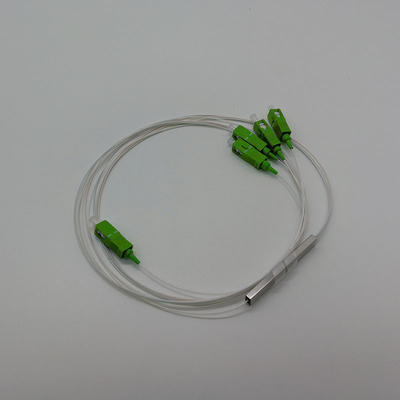 Télécommunication PLC Splitter 1 2 Mini différentiel connecteur de tubes en fibre optique en acier