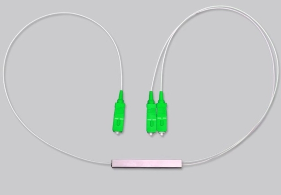 ANATEL certifié 1x8 SC/APC Micro Mini Bloc Tube en acier FTTH PLC Splitter et 3 fois